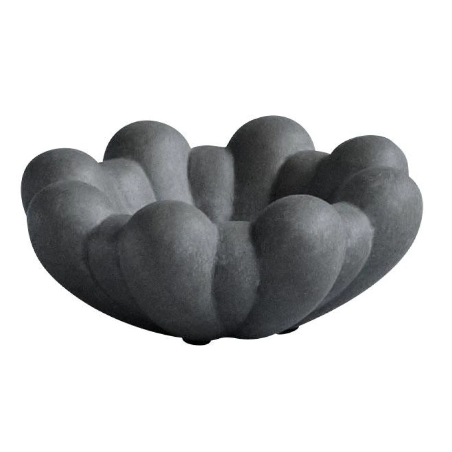 101 Copenhagen Bloom Mini Dienblad Dark Grey 4 101 Copenhagen Bloom Mini Dienblad Dark Grey - Afbeelding 2