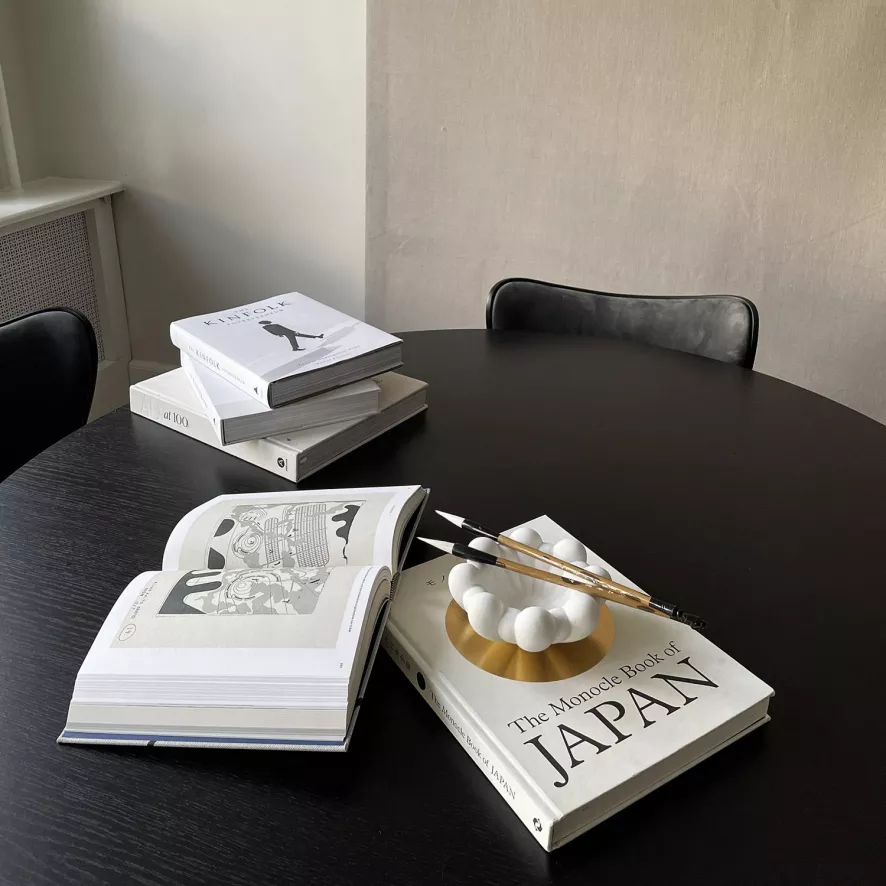 101 Copenhagen Bloom Mini Dienblad Dark Grey 5 101 Copenhagen Bloom Mini Dienblad Dark Grey - Afbeelding 3