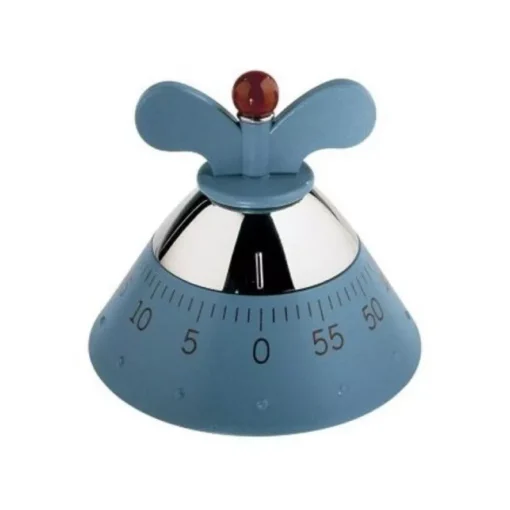 Alessi A09 Kookwekker Lichtblauw