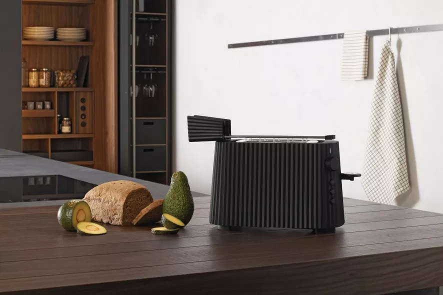 Alessi Plissé Broodrooster Grijs 10 Alessi Plissé Broodrooster Grijs - Afbeelding 8