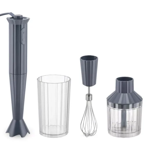Alessi Plissé Handmixer Grijs