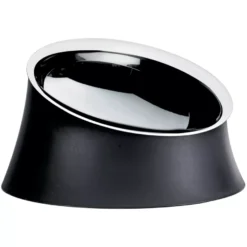 Alessi Wowl Hondenvoerbak 1L Zwart