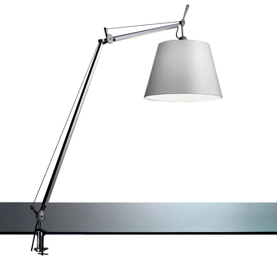 Artemide Tolomeo Mega Klemlamp Retrofit Met Dimmer 36cm Grijs Satijn 12 Artemide Tolomeo Mega Klemlamp Retrofit Met Dimmer 36cm Grijs Satijn - Afbeelding 10