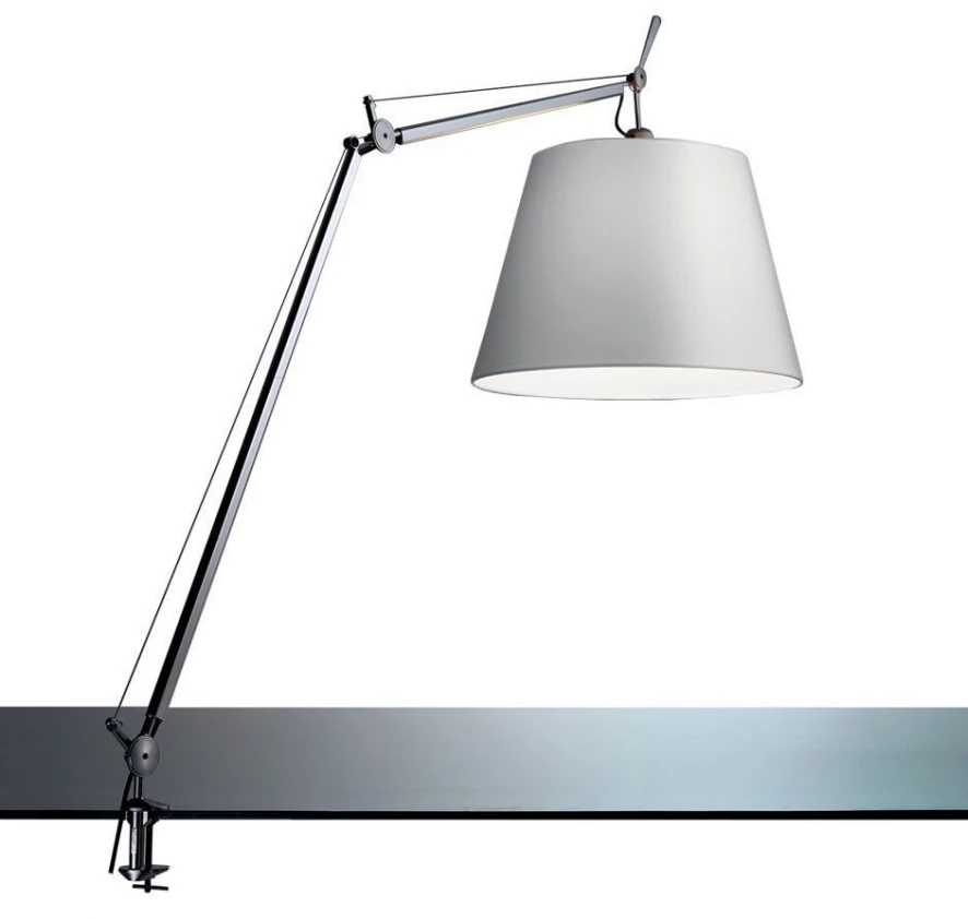 Artemide Tolomeo Mega Klemlamp Retrofit Met Dimmer 36cm Grijs Satijn 13 Artemide Tolomeo Mega Klemlamp Retrofit Met Dimmer 36cm Grijs Satijn - Afbeelding 11