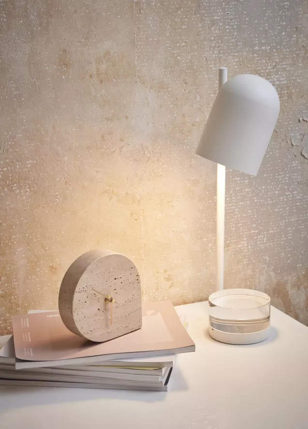 AYTM Stilla Klok Travertijn 18 AYTM Stilla Klok Travertijn - Afbeelding 16