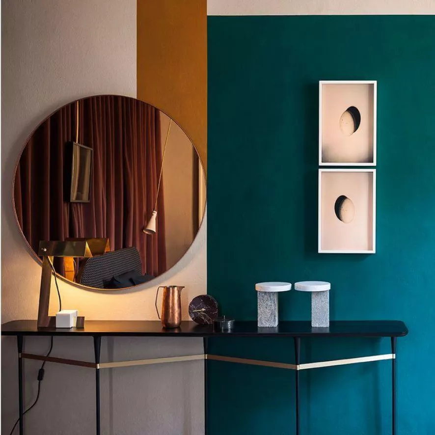 AYTM Stilla Klok Travertijn 4 AYTM Stilla Klok Travertijn - Afbeelding 2