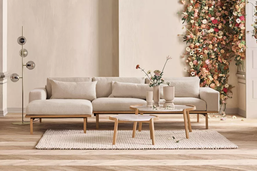 Bolia Elton Bank 4-zits Met Chaise Longue Rechts Grijs 7 Bolia Elton Bank 4-zits Met Chaise Longue Rechts Grijs - Afbeelding 5