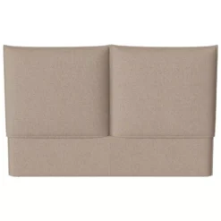 Bolia Feng Hoofdbord Bed Bouclé Donkerbeige