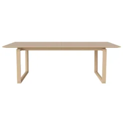 Bolia Nord Eettafel 220x100 Wit Gepigmenteerd Geolied Eiken