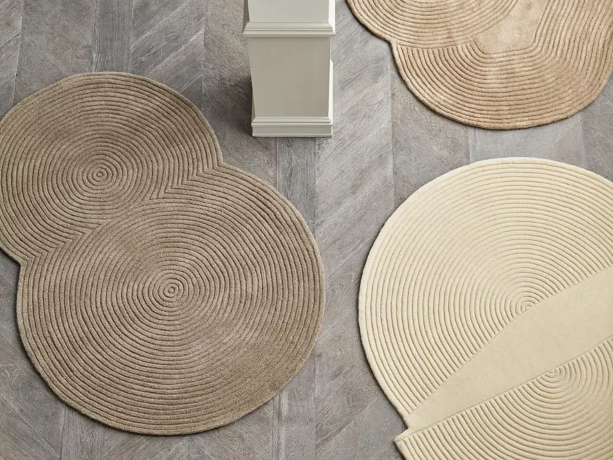 Bolia Zen Rounded Vloerkleed 175x240 Donkerbeige 5 Bolia Zen Rounded Vloerkleed 175x240 Donkerbeige - Afbeelding 3