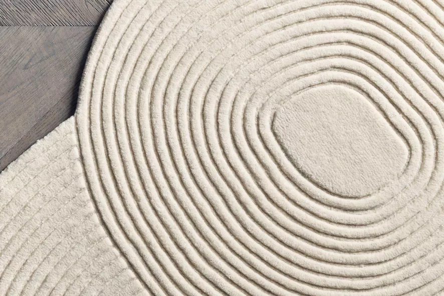 Bolia Zen Rounded Vloerkleed 175x240 Donkerbeige 6 Bolia Zen Rounded Vloerkleed 175x240 Donkerbeige - Afbeelding 4