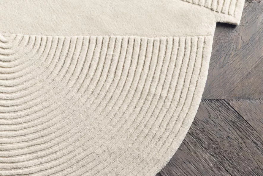 Bolia Zen Rounded Vloerkleed 175x240 Donkerbeige 7 Bolia Zen Rounded Vloerkleed 175x240 Donkerbeige - Afbeelding 5