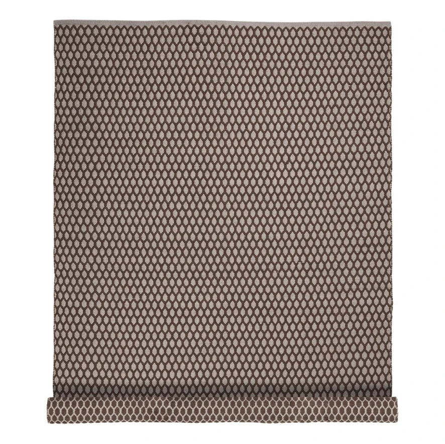 Broste Copenhagen Boris Vloerkleed 140x200 Dark Brown 3 Broste Copenhagen Boris Vloerkleed 140x200 Dark Brown