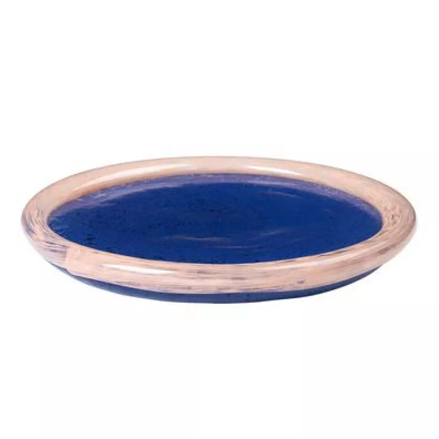 Broste Copenhagen Hula Kandelaar Ø17 Turquoise Caramel 4 Broste Copenhagen Hula Kandelaar Ø17 Turquoise Caramel - Afbeelding 2