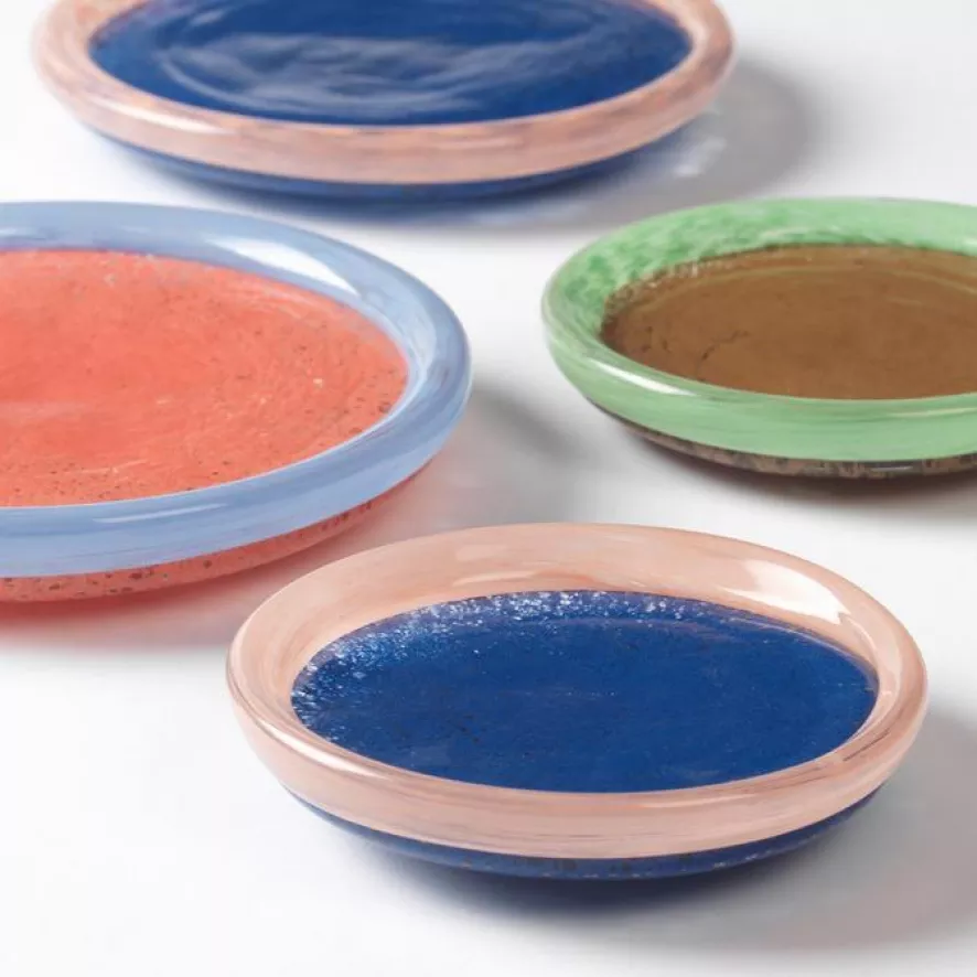 Broste Copenhagen Hula Kandelaar Ø17 Turquoise Caramel 7 Broste Copenhagen Hula Kandelaar Ø17 Turquoise Caramel - Afbeelding 5