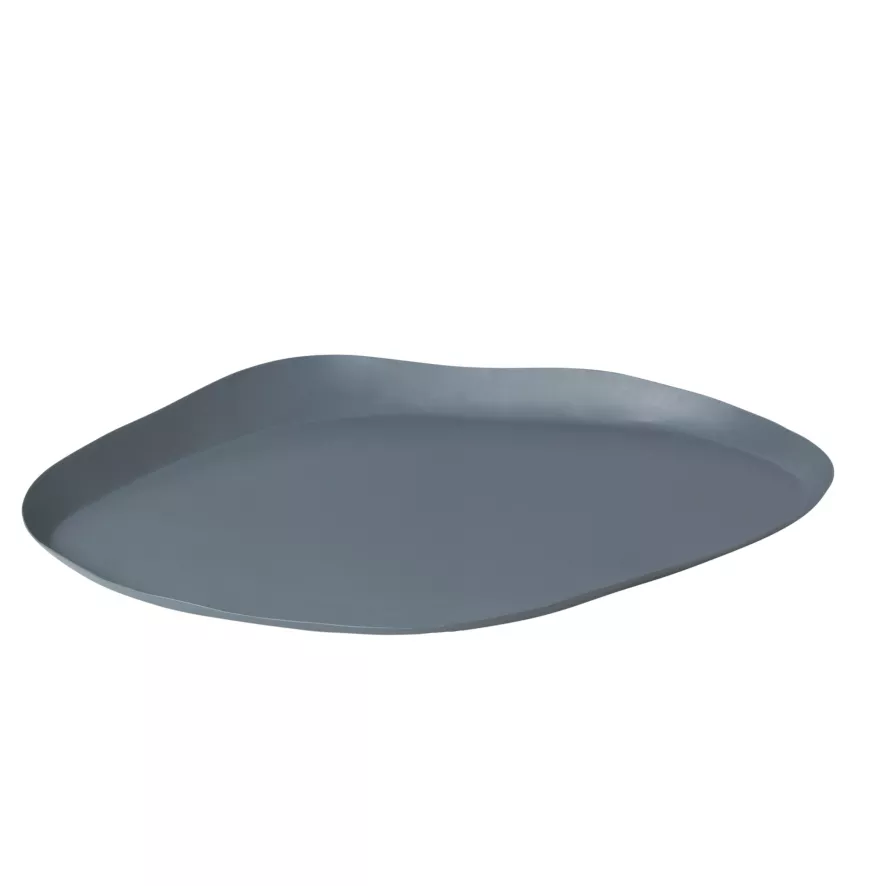 Broste Copenhagen Mie Dienblad 32x39 Blauw 4 Broste Copenhagen Mie Dienblad 32x39 Blauw - Afbeelding 2