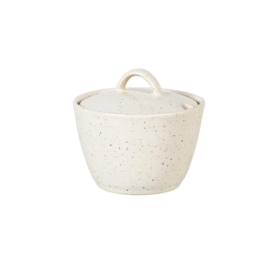 Broste Copenhagen Nordic Suikerpot Nordic Coal 4 Broste Copenhagen Nordic Suikerpot Nordic Coal - Afbeelding 2