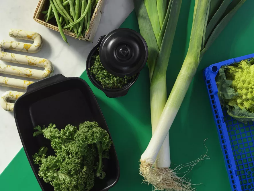 Broste Copenhagen Orla Onderzetter Small Olive Yellow 4 Broste Copenhagen Orla Onderzetter Small Olive Yellow - Afbeelding 2