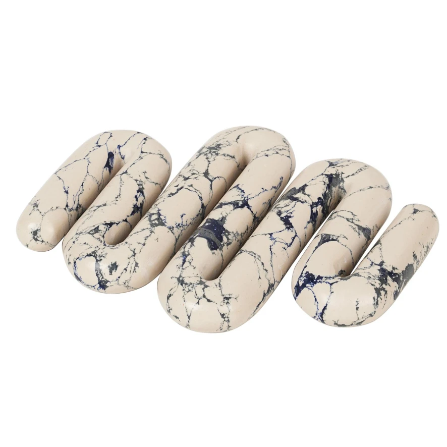 Broste Copenhagen Orla Onderzetter Small Olive Yellow 6 Broste Copenhagen Orla Onderzetter Small Olive Yellow - Afbeelding 4