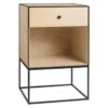 Audo Copenhagen Frame Nachtkastje 49 Met 1 Lade Eiken