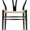 Carl Hansen & Son CH24 Wishbone Stoel Classic Natural Zwart Eiken