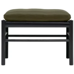 Carl Hansen & Son OW149F Colonial Ottoman Zwart Eiken Loke 7240