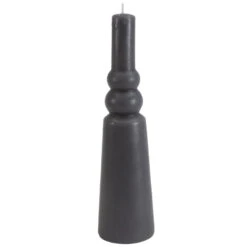 Collection Massive Kaars Fles H28 Donkergrijs