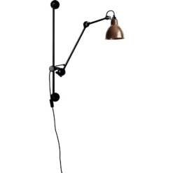 DCW éditions Lampe Gras N210 Wandlamp Ruw Koper