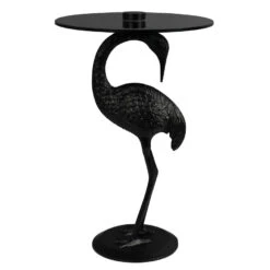 Dutchbone Crane Bijzettafel Zwart