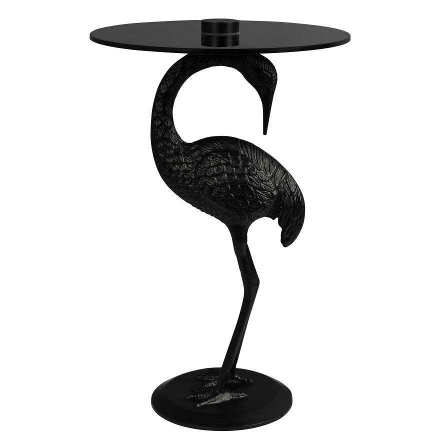 Dutchbone Crane Bijzettafel Zwart 3 Dutchbone Crane Bijzettafel Zwart