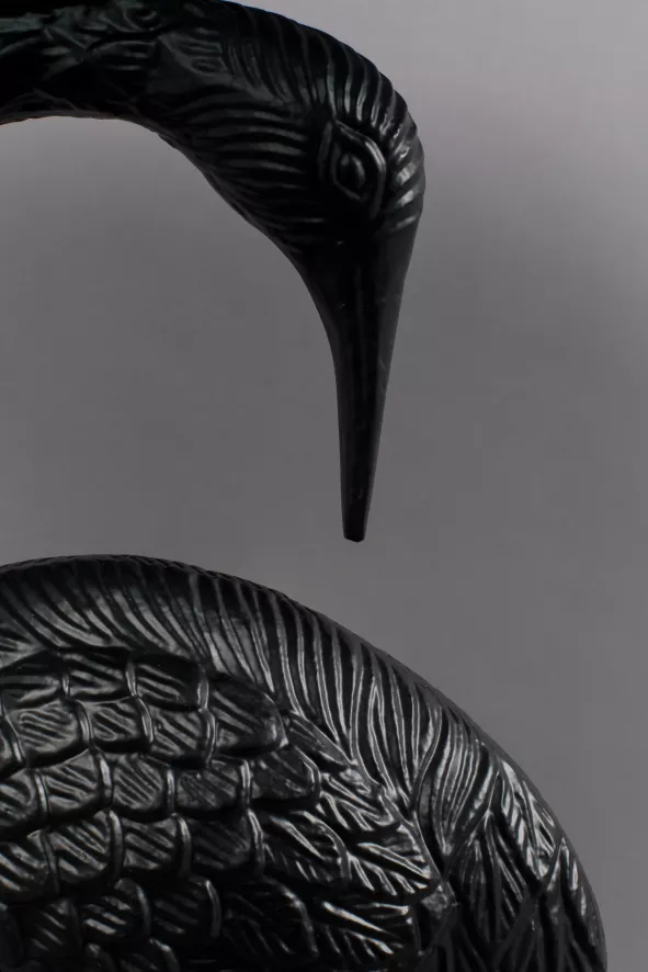 Dutchbone Crane Bijzettafel Zwart 6 Dutchbone Crane Bijzettafel Zwart - Afbeelding 4