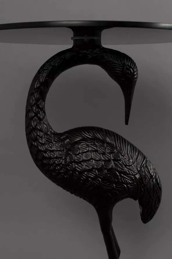 Dutchbone Crane Bijzettafel Zwart 5 Dutchbone Crane Bijzettafel Zwart - Afbeelding 3