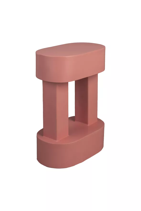 Dutchbone Magenta Bijzettafel Roze 5 Dutchbone Magenta Bijzettafel Roze - Afbeelding 3