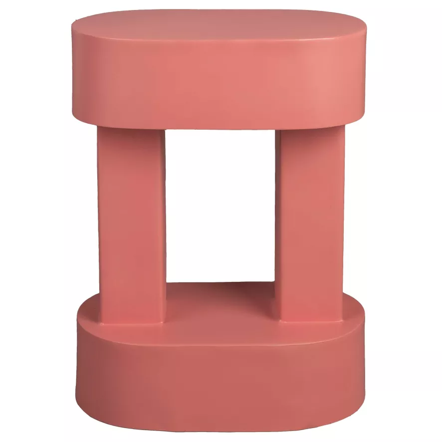 Dutchbone Magenta Bijzettafel Roze 3 Dutchbone Magenta Bijzettafel Roze