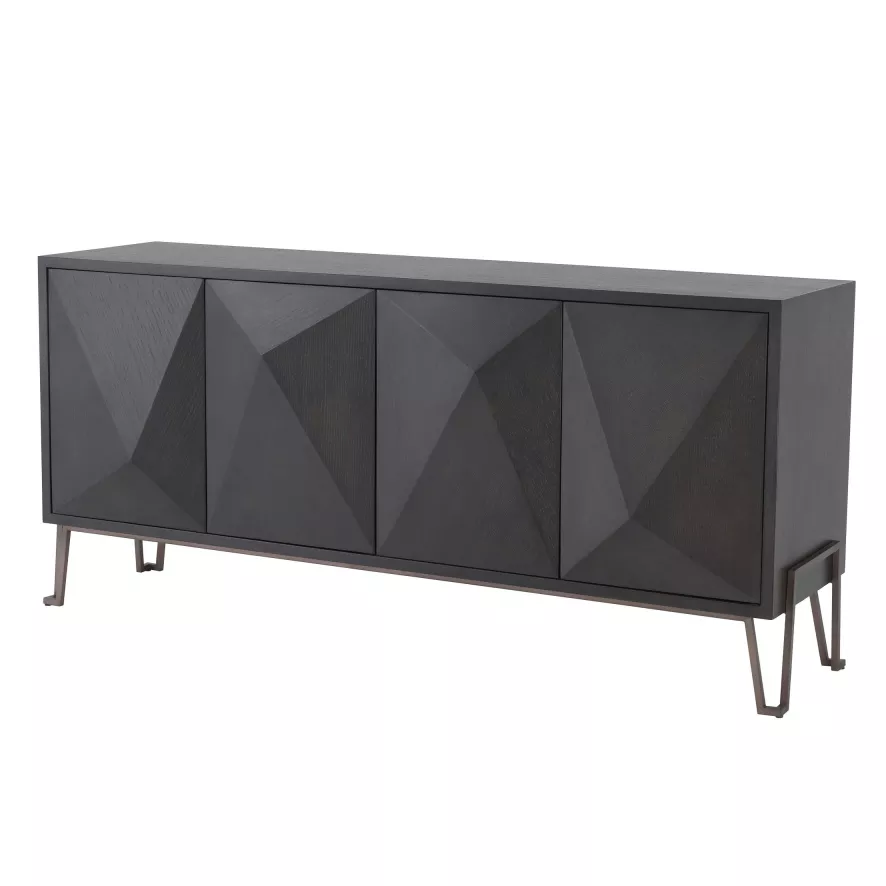 Eichholtz Highland Dressoir Charcoal 3 Eichholtz Highland Dressoir Charcoal