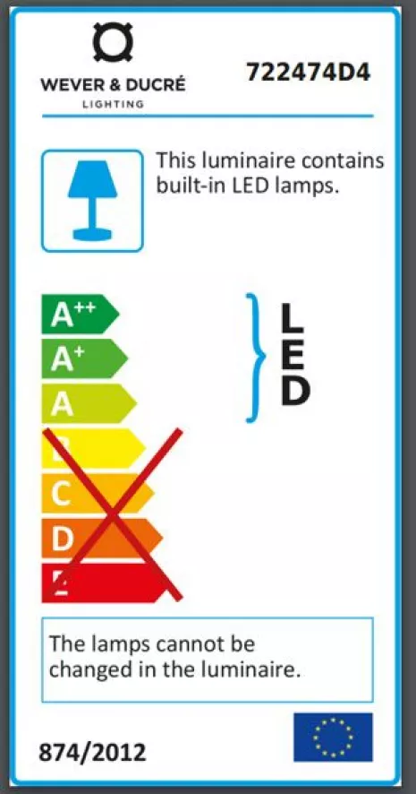 Wever Ducré Tape 8.0 Vloerlamp LED Donkergrijs 3000K 5 Wever Ducré Tape 8.0 Vloerlamp LED Donkergrijs 3000K - Afbeelding 3