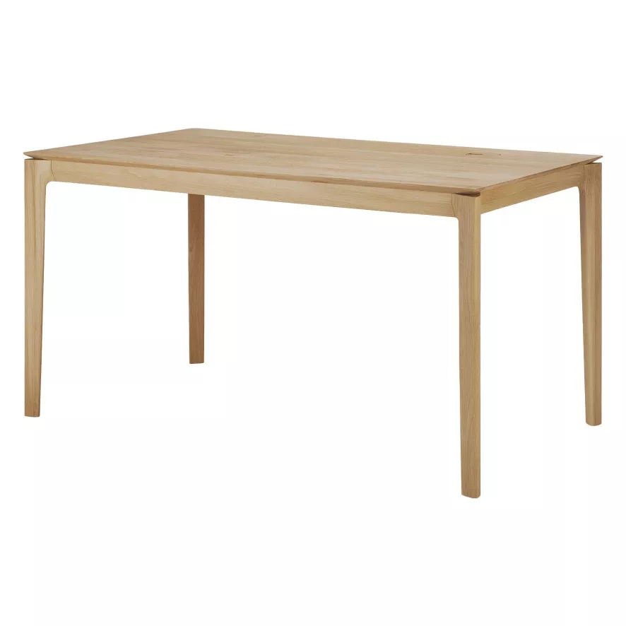 Ethnicraft Bok Bureau 140x70 Naturel Eiken 6 Ethnicraft Bok Bureau 140x70 Naturel Eiken - Afbeelding 4