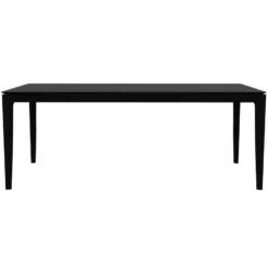 Ethnicraft Bok Eettafel 200x95 Zwart Eiken