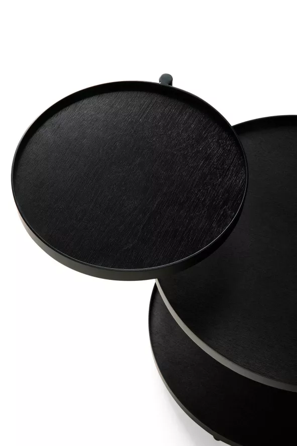 Ethnicraft Swivel Bijzettafel 54x49 4 Ethnicraft Swivel Bijzettafel 54x49 - Afbeelding 2