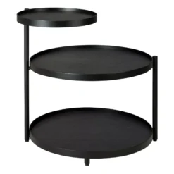 Ethnicraft Swivel Bijzettafel 54x49