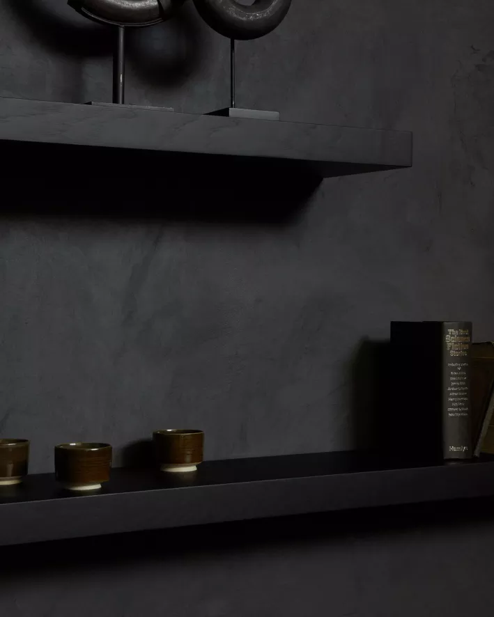 Ethnicraft Wall Wandplank 210 Zwart Eiken 6 Ethnicraft Wall Wandplank 210 Zwart Eiken - Afbeelding 4