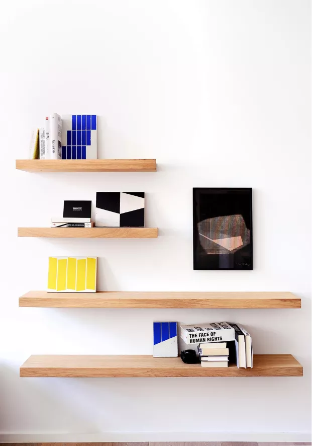 Ethnicraft Wall Wandplank 210 Zwart Eiken 8 Ethnicraft Wall Wandplank 210 Zwart Eiken - Afbeelding 6