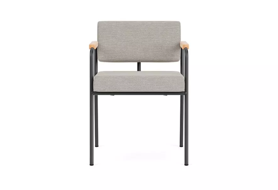 FÉST Monday Stoel Met Armleuning Zwart/naturel Royal 160 Magnolia 9 FÉST Monday Stoel Met Armleuning Zwart/naturel Royal 160 Magnolia - Afbeelding 7