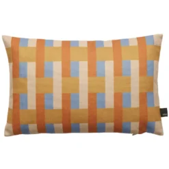 FÉST Striped Kussen 45x30 Baja Blauw