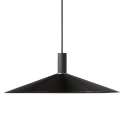Ferm Living Angle Hanglamp Black Klein Zwart
