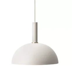 Ferm Living Dome Light Grey Hanglamp Groot Lichtgrijs