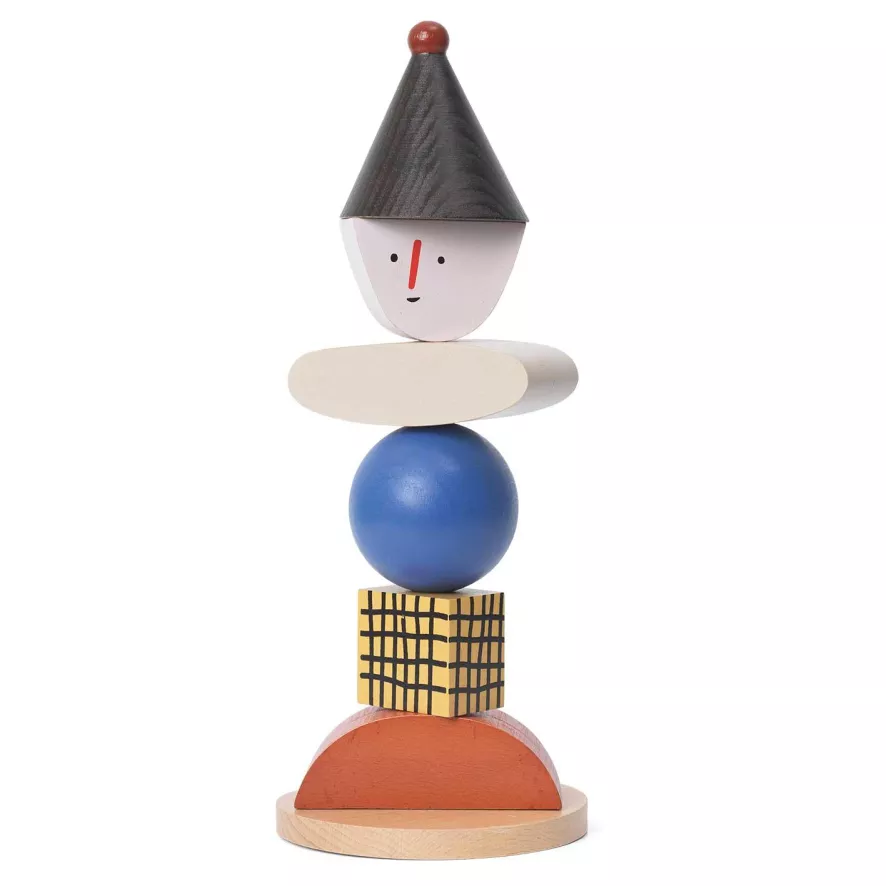 Ferm Living Figure Stacking Blocks Stapeltoren Speelgoed 6 Ferm Living Figure Stacking Blocks Stapeltoren Speelgoed - Afbeelding 4