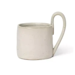 Ferm Living Flow Mok Off-white Speckle