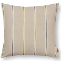 Ferm Living Grand Kussen 50x50 Oyster/Lemon/Bright Blue﻿