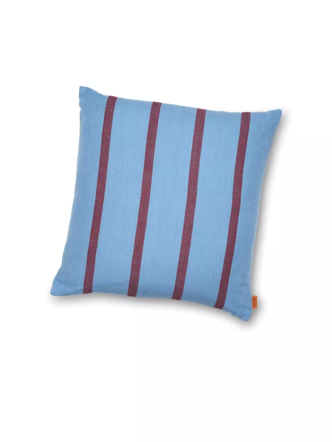 Ferm Living Grand Kussen 50x50 Chocolate/Bright Blue 8 Ferm Living Grand Kussen 50x50 Chocolate/Bright Blue - Afbeelding 6